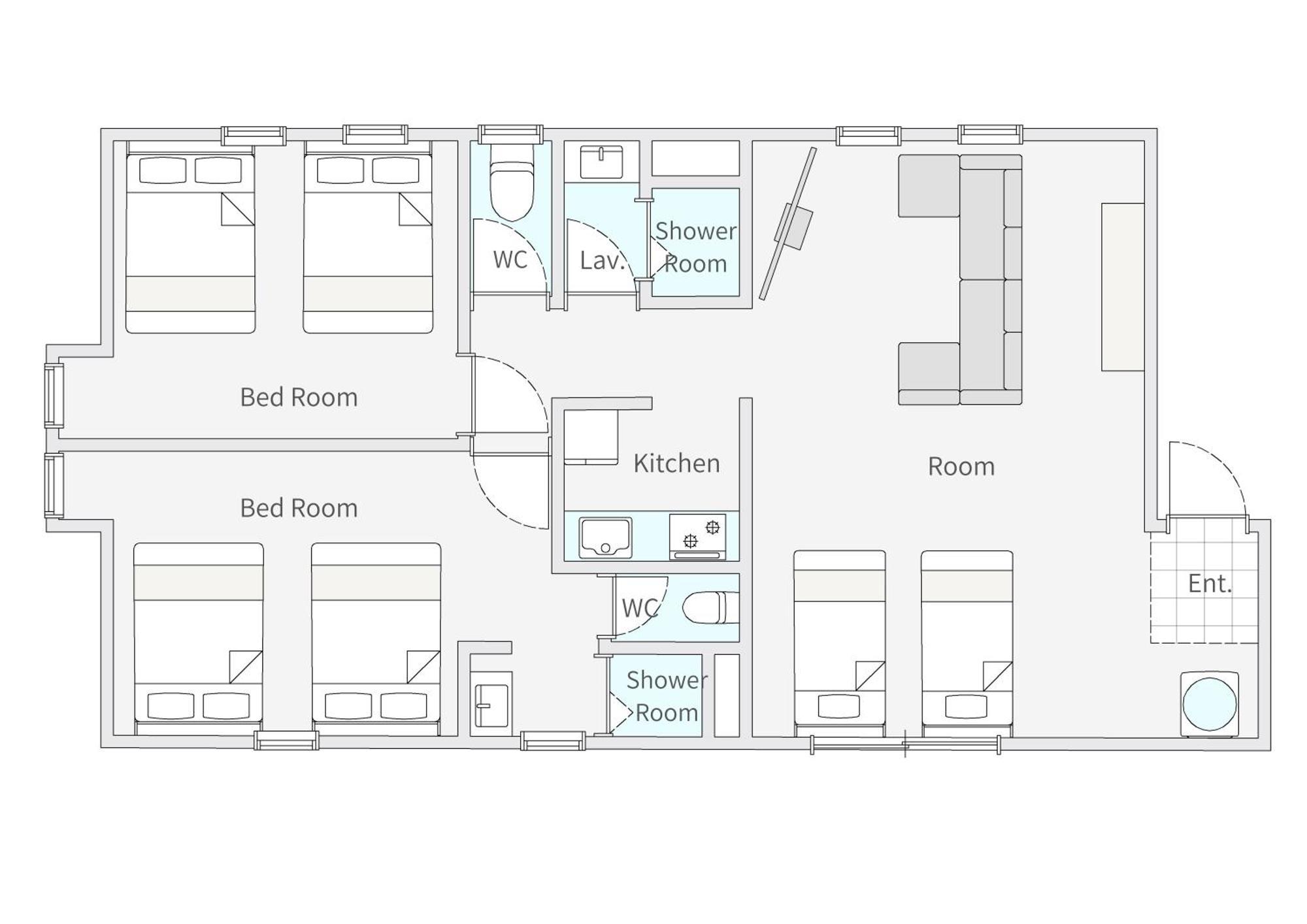 Apartemen Urban Shinjuku East Tokyo